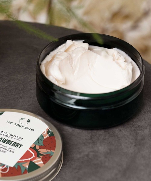 THE BODY SHOP（ザ・ボディショップ）の「ボディバター ST 50mL（香り：ストロベリー）（ボディケア/ボディクリーム・レディース・その他・FREE）」の2枚目の写真