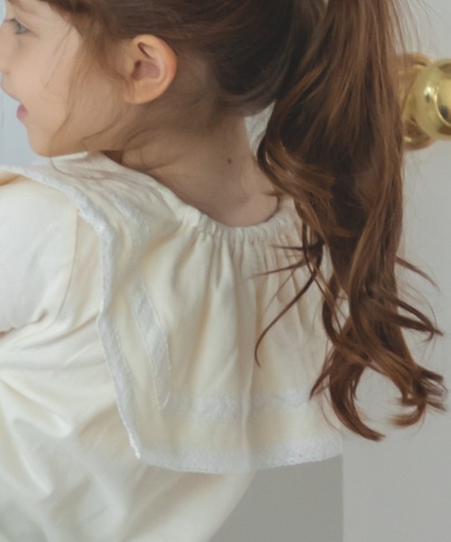 pairmanon（ペアマノン）の「選べるガールズデザイン 長袖 ロンT（Tシャツ/カットソー・キッズ・パープル系その他2/ホワイト系その他3/ピンク系その他/ブラック系その他2/ミント/ホワイト系その他4/ライトベージュ/ベージュ系その他/パープル系その他3/ブラック系その他/ブラウン系その他3/パープル系その他/パープル系その他4/ブルー系その他3/ブラック/ブラウン系その他/ベージュ系その他2/ピンク/ブルー系その他・90/130/150/120/140/110/100/80）」の20枚目の写真