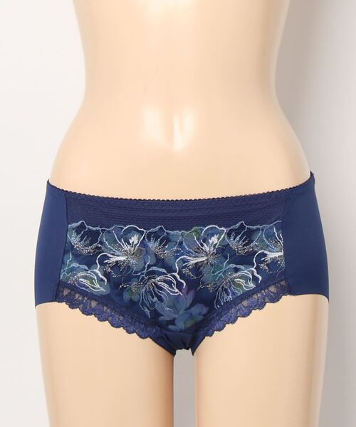 Triumph（トリンプ）の「天使のブラ(R) 魔法のハリ感580 ボーイズレングス TR580 PT（ショーツ・レディース・ブルー/ピンク・M/L）」の9枚目の写真