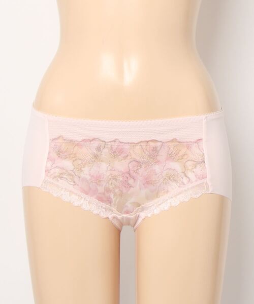 Triumph（トリンプ）の「天使のブラ(R) 魔法のハリ感580 ボーイズレングス TR580 PT（ショーツ・レディース・ブルー/ピンク・M/L）」の10枚目の写真