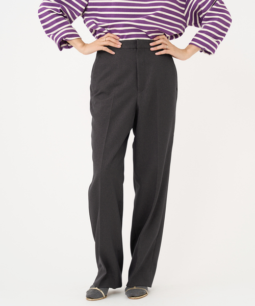 IENA（イエナ）の「PEツイル ストレートスラックス（スラックス）」 - WEAR