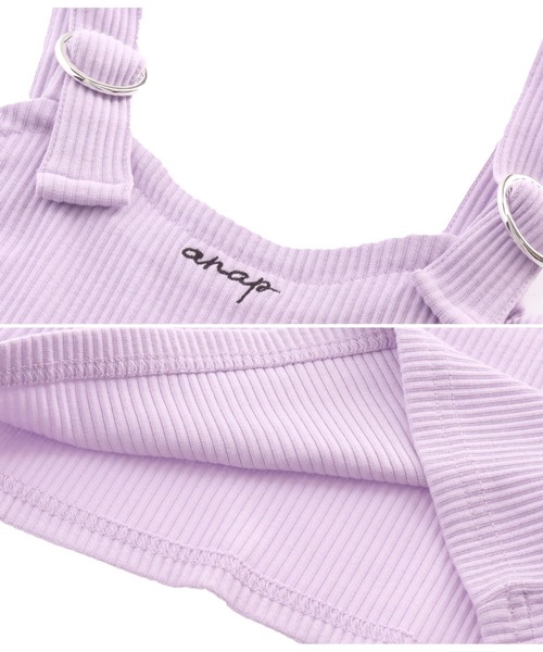 ANAP kids（アナップキッズ）の「シアートップスセット（Tシャツ/カットソー・キッズ・ホワイト/ブラック・130cm/120cm/110cm）」の12枚目の写真