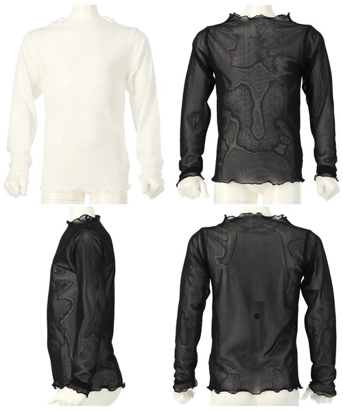 ANAP kids（アナップキッズ）の「シアートップスセット（Tシャツ/カットソー・キッズ・ホワイト/ブラック・130cm/120cm/110cm）」の13枚目の写真