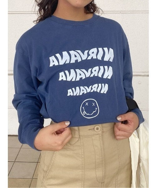 Right-on（ライトオン）の「【別注】ヴィンテージ加工バンドロンT（Tシャツ/カットソー・メンズ・ホワイト/ロイヤルブルー/ブラック・XL/L/M）」の22枚目の写真