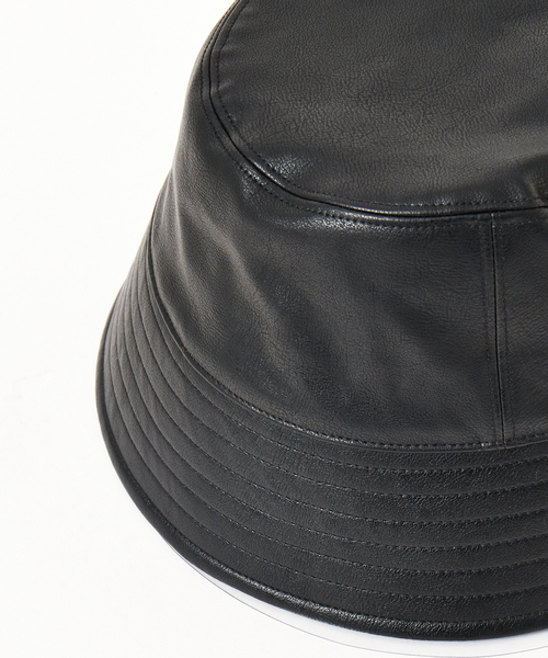 abahouse mavie（アバハウスマヴィ）の「フェイクレザーバケットハット（ハット・レディース・ブラック・フリー）」の13枚目の写真