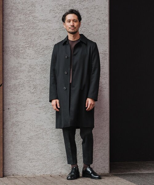 EDIFICE（エディフィス）の「コットン/ウール ジャージー イージースラックス【セットアップ着用可】（スラックス・メンズ・ネイビー/ブラックミックス/ブラック系その他/ダークブルー・LARGE/SMALL/X-LARGE/MEDIUM）」の12枚目の写真