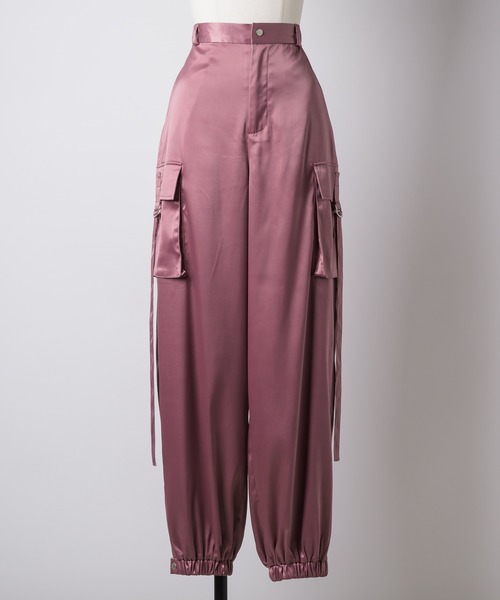 23区　カーゴパンツ ピンク38 エステルツイルカーゴパンツ[品番：GORW0009687]｜GORGE