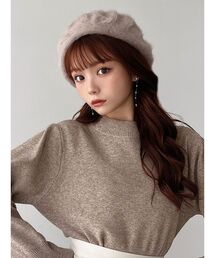 RESEXXY | フラッフィーベレー帽(ハンチング/ベレー帽)