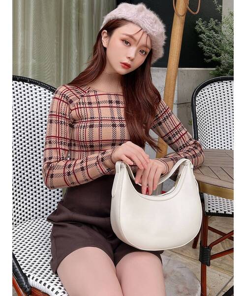 RESEXXY（リゼクシー）の「フラッフィーベレー帽（ハンチング/ベレー帽・レディース・ブラック/ホワイト/ベージュ・FREE）」の18枚目の写真