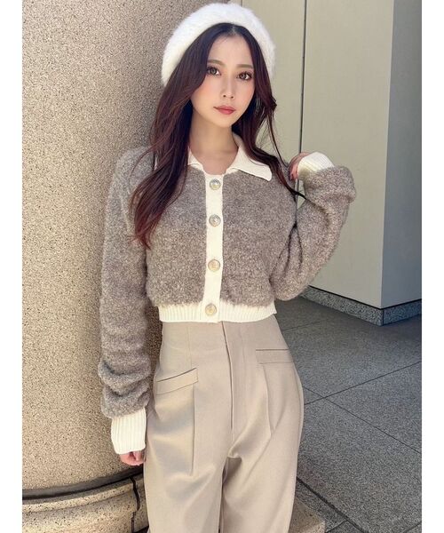 RESEXXY（リゼクシー）の「フラッフィーベレー帽（ハンチング/ベレー帽・レディース・ブラック/ホワイト/ベージュ・FREE）」の20枚目の写真