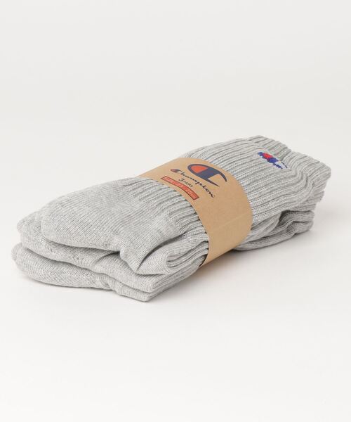 Champion（チャンピオン）の「【Champion/チャンピオン】メンズ 【3足組】 フルレングスソックス【ハーフパイル】（ソックス/靴下・メンズ・ヘザーグレー/ブラック/ホワイト/その他・MEDIUM/SMALL/LARGE）」の15枚目の写真