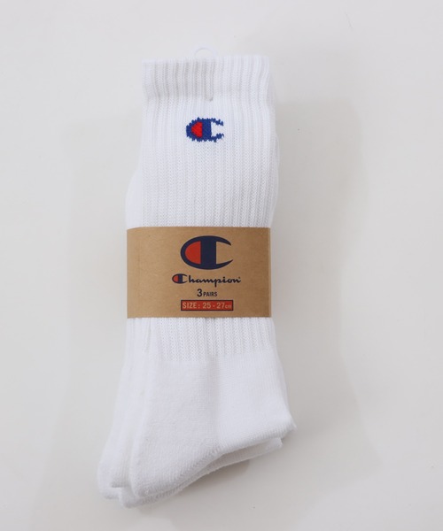 Champion（チャンピオン）の「【Champion/チャンピオン】メンズ 【3足組】 フルレングスソックス【ハーフパイル】（ソックス/靴下・メンズ・ヘザーグレー/ブラック/ホワイト/その他・MEDIUM/SMALL/LARGE）」の20枚目の写真