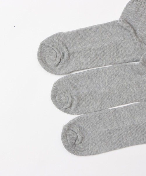 Champion（チャンピオン）の「【Champion/チャンピオン】メンズ 【3足組】 フルレングスソックス【ハーフパイル】（ソックス/靴下・メンズ・ヘザーグレー/ブラック/ホワイト/その他・MEDIUM/SMALL/LARGE）」の8枚目の写真