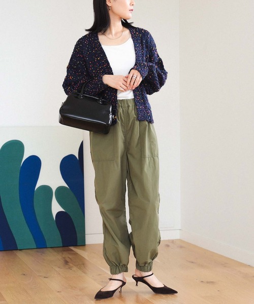 BEAMS HEART（ビームスハート）の「BEAMS HEART / フェイクレザー ボストンバッグ（ボストンバッグ・レディース・シルバー/ブラック・ONE SIZE）」の3枚目の写真