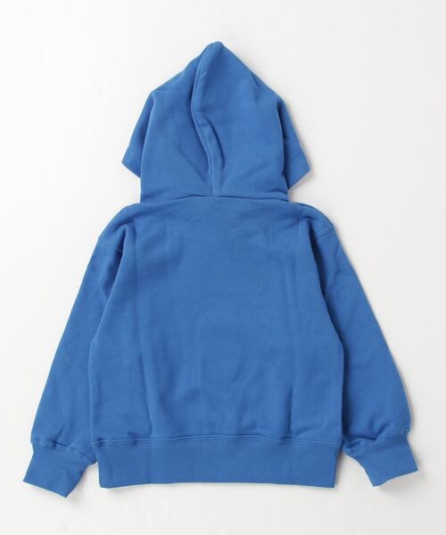 Champion（チャンピオン）の「チャンピオン  チャンピオン スウェットパーカー_Champion HOODED SWEATSHIRT（スウェット・キッズ・オフホワイト/ブルー/ブラック/グレー・130cm/120cm/140cm/100cm/110cm）」の5枚目の写真