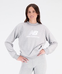 NB Essentials スタックドロゴ スウェットクルー