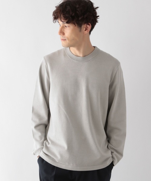 GLOBAL WORK(グローバルワーク)の「メルティクルーネックプルオ-バー/M/163401(ニット/セーター・メンズ・ライトグレー/グレー/ブラック/ネイビー/スカイブルー/ライトベージュ/ライトグリーン/チャコールグレー・MEDIUM/X-LARGE/LARGE/SMALL)」の17枚目の写真