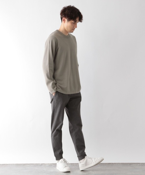 GLOBAL WORK(グローバルワーク)の「メルティクルーネックプルオ-バー/M/163401(ニット/セーター・メンズ・ライトグレー/グレー/ブラック/ネイビー/スカイブルー/ライトベージュ/ライトグリーン/チャコールグレー・MEDIUM/X-LARGE/LARGE/SMALL)」の18枚目の写真