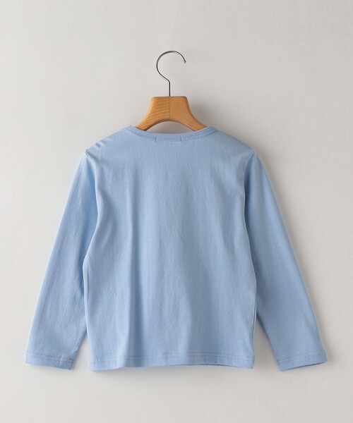 SHIPS（シップス）の「SHIPS KIDS:100～130cm / ツイン バード フェイクファー 長袖 TEE（Tシャツ/カットソー・キッズ・ライトブルー/オフホワイト・110/130/120/100）」の10枚目の写真