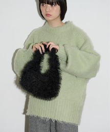 ワンハンドルフリンジファーミニバッグ