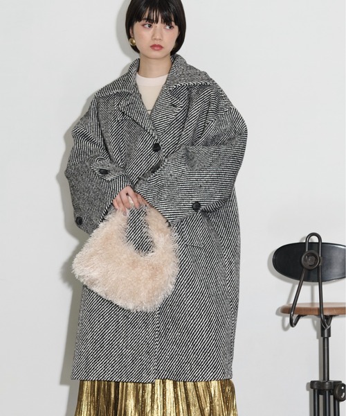 THE YOn（ザヨン）の「ワンハンドルフリンジファーミニバッグ（ハンドバッグ・レディース・アイボリー/ブルー/ライム/ブラック・FREE）」の16枚目の写真