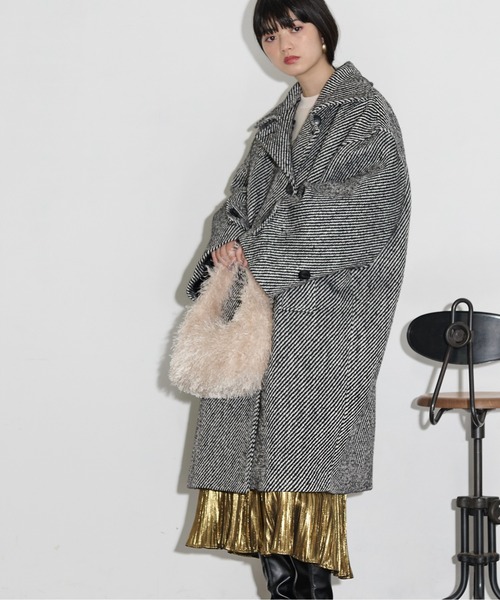 THE YOn（ザヨン）の「ワンハンドルフリンジファーミニバッグ（ハンドバッグ・レディース・アイボリー/ブルー/ライム/ブラック・FREE）」の17枚目の写真