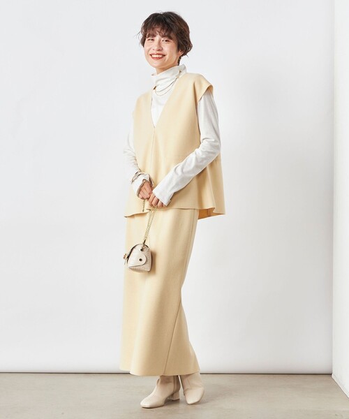 NOLLEY’S（ノーリーズ）の「ラメ天竺シアーハイネックプルオーバーカットソー（Tシャツ/カットソー・レディース・ゴールド/シルバー・38）」の22枚目の写真