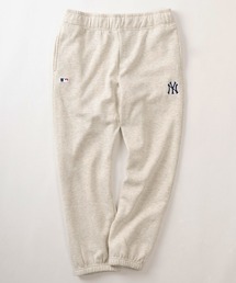 【MAJOR LEAGUE BASEBALL/メジャーリーグベースボール】ヤンキース&アスレチックス&エンゼルス&ホワイトソックス ワンポイント刺繍・ミニワッペンデザイン 裏起毛スウェットパンツ