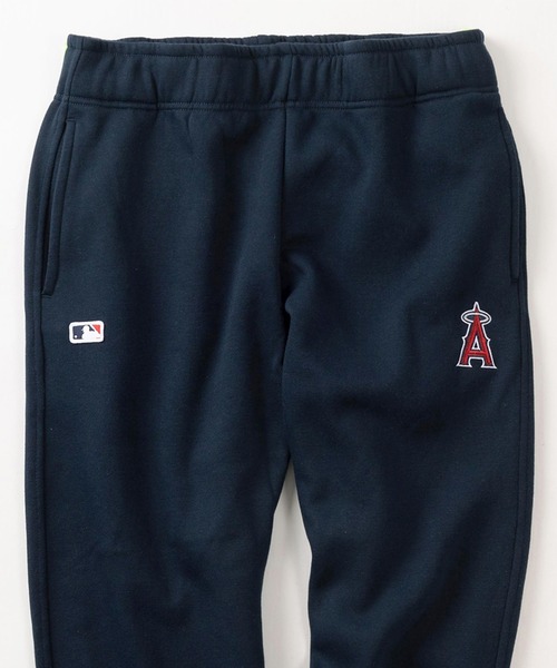 MLB（メジャーリーグベースボール）の「【MAJOR LEAGUE BASEBALL/メジャーリーグベースボール】ヤンキース＆アスレチックス＆エンゼルス＆ホワイトソックス ワンポイント刺繍・ミニワッペンデザイン 裏起毛スウェットパンツ（その他パンツ・メンズ・グリーン/ネイビー/グレー/ブラック・M/L/XL）」の7枚目の写真