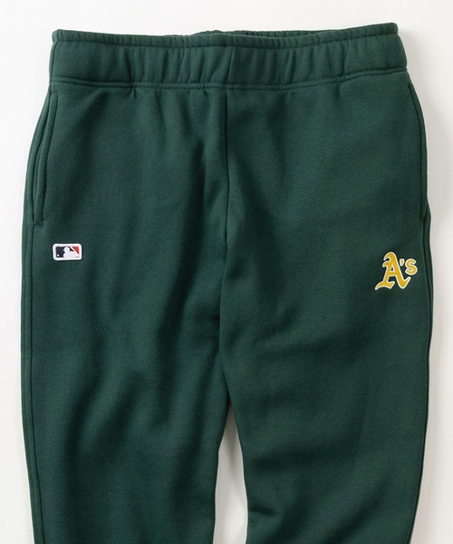MLB（メジャーリーグベースボール）の「【MAJOR LEAGUE BASEBALL/メジャーリーグベースボール】ヤンキース＆アスレチックス＆エンゼルス＆ホワイトソックス ワンポイント刺繍・ミニワッペンデザイン 裏起毛スウェットパンツ（その他パンツ・メンズ・グリーン/ネイビー/グレー/ブラック・M/L/XL）」の8枚目の写真