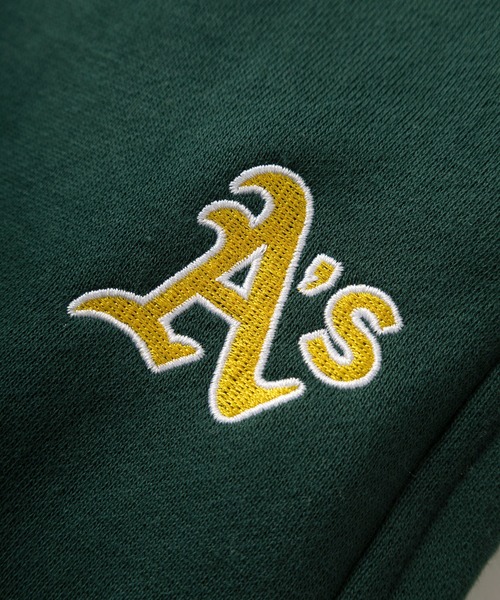 MLB（メジャーリーグベースボール）の「【MAJOR LEAGUE BASEBALL/メジャーリーグベースボール】ヤンキース＆アスレチックス＆エンゼルス＆ホワイトソックス ワンポイント刺繍・ミニワッペンデザイン 裏起毛スウェットパンツ（その他パンツ・メンズ・グリーン/ネイビー/グレー/ブラック・M/L/XL）」の11枚目の写真