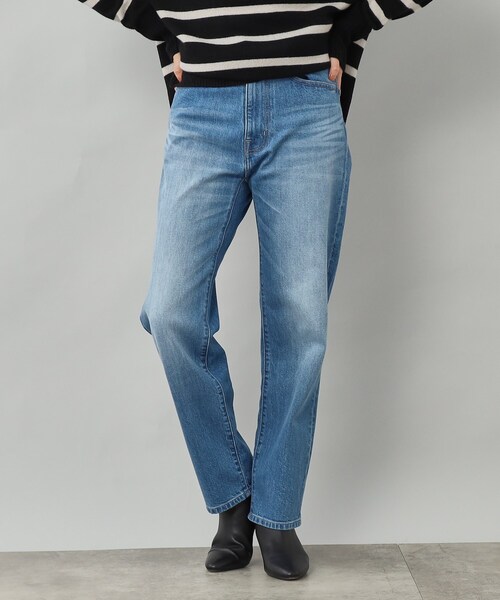 UNTITLED（アンタイトル）の「テーパードデニム（デニムパンツ・レディース・ライトブルー/ブルー系その他・03/42/50/48/01/02/44/00/04/46）」の20枚目の写真