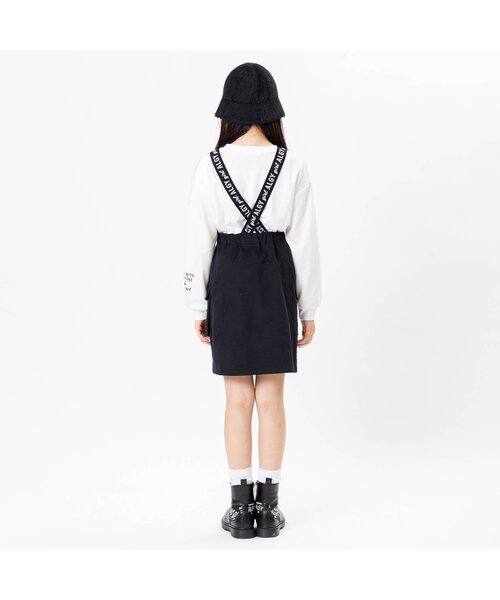 algy(アルジー)の「カーゴワンピ&トレーナーセット(ワンピース・キッズ・インディゴブルー/ブラック・X-SMALL/MEDIUM/SMALL/XX-SMALL)」の4枚目の写真