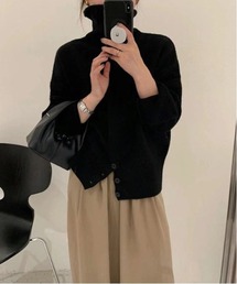 タートル ネックニット