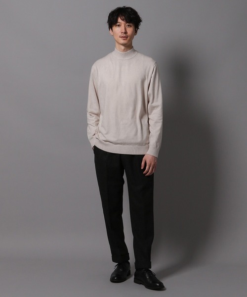 GLOBAL WORK(グローバルワーク)の「モックネックプルオーバーニット/Salon de GW/976909(ニット/セーター・メンズ・チャコールグレー/グレー系その他3・X-LARGE/MEDIUM/LARGE/SMALL)」の3枚目の写真