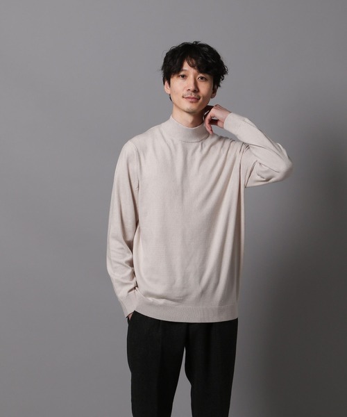 GLOBAL WORK(グローバルワーク)の「モックネックプルオーバーニット/Salon de GW/976909(ニット/セーター・メンズ・チャコールグレー/グレー系その他3・X-LARGE/MEDIUM/LARGE/SMALL)」の5枚目の写真