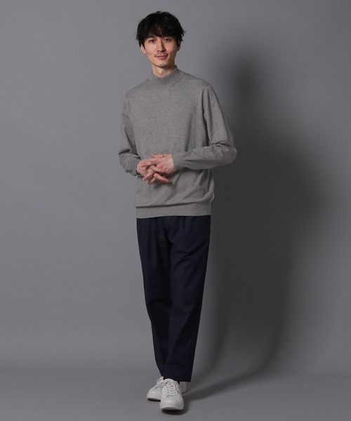 GLOBAL WORK(グローバルワーク)の「モックネックプルオーバーニット/Salon de GW/976909(ニット/セーター・メンズ・チャコールグレー/グレー系その他3・X-LARGE/MEDIUM/LARGE/SMALL)」の6枚目の写真