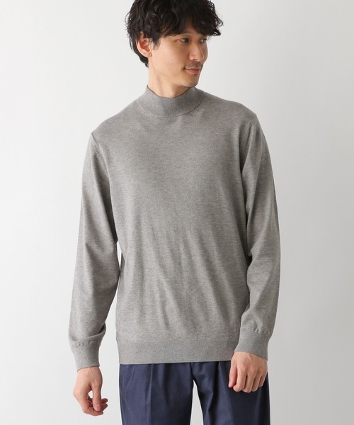 GLOBAL WORK(グローバルワーク)の「モックネックプルオーバーニット/Salon de GW/976909(ニット/セーター・メンズ・チャコールグレー/グレー系その他3・X-LARGE/MEDIUM/LARGE/SMALL)」の16枚目の写真