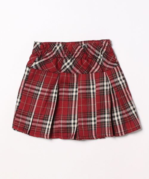 美品⛳️ジャックバニー グレンチェック柄 ドット柄 BOXプリーツスカート 美品⛳️ジャックバニー グレンチェック柄 ドット柄 BOXプリーツ
