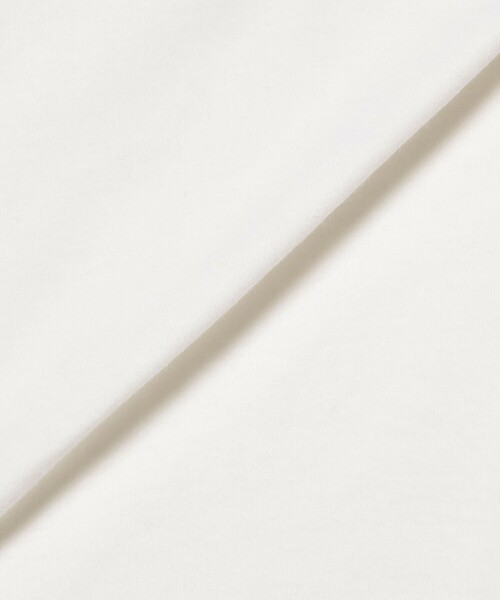 homspun（ホームスパン）の「homspun / 半袖プルオーバー Tシャツ（Tシャツ/カットソー・レディース・ブラック/チャコールグレー/ホワイト・ONE SIZE）」の6枚目の写真