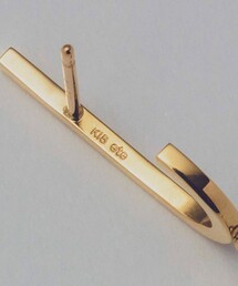 ete bijoux（エテビジュー）の「○K18YG グリーム クォーツ ピアス