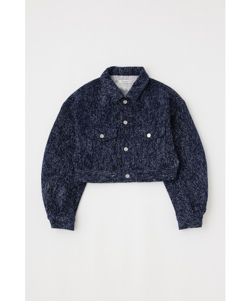 moussy SHORT TWEEDY ジャケット セール】F/LEATHER SHORT TRENCH ジャケット（その他アウター