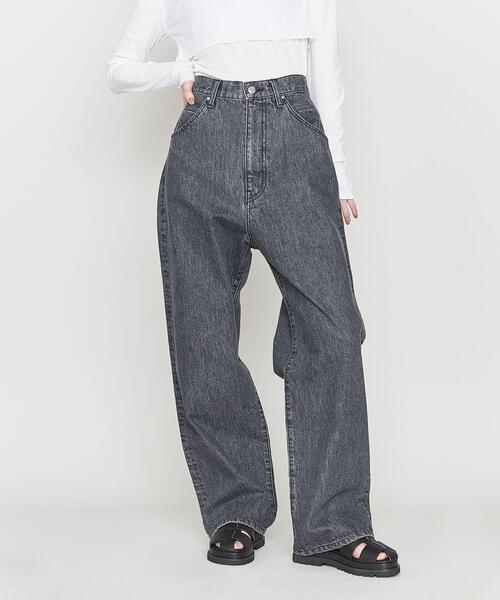 <ASTRAET>コットン 4ポケット ブラックデニムパンツ ASTRAET（アストラット）の「＜ASTRAET＞コットン 4ポケット