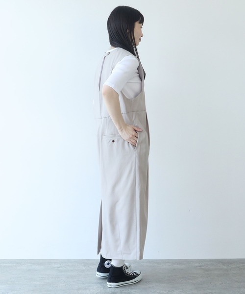 yuni（ユニ ）の「サマーウール Vネックジャンパースカート 