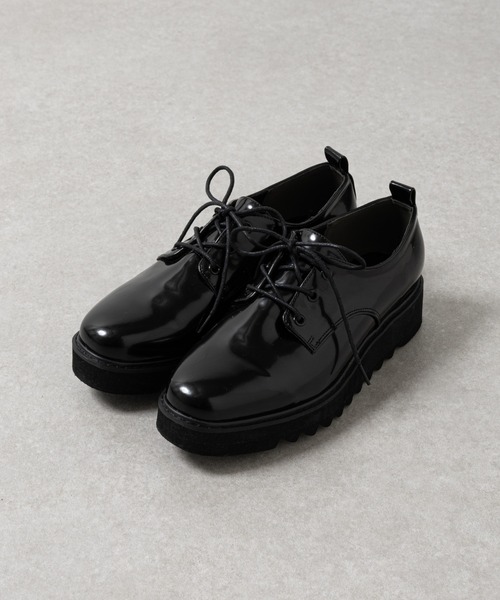 COLONY 2139（コロニートゥーワンスリーナイン）の「シャークソールレースアップシューズ（ドレスシューズ・メンズ・ブラック・LARGE/MEDIUM）」の2枚目の写真