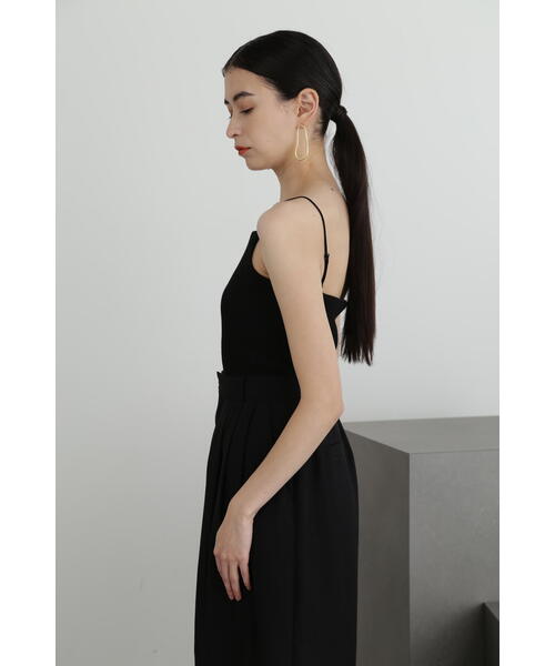 JILL STUART(ジルスチュアート)の「◆ベーシックカップ付きインナー(キャミソール・レディース・ブラック/ホワイト・MEDIUM/SMALL)」の5枚目の写真