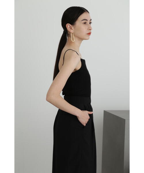 JILL STUART(ジルスチュアート)の「◆ベーシックカップ付きインナー(キャミソール・レディース・ブラック/ホワイト・MEDIUM/SMALL)」の6枚目の写真