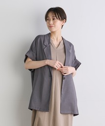 リニーブッチャーハーフスリーブジャケット【セットアップ対応】