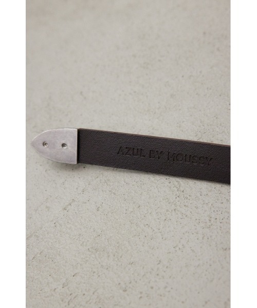 AZUL by moussy（アズールバイマウジー）の「ウエスタンナローベルト（ベルト・メンズ・ブラック/ブラウン・FREE）」の10枚目の写真