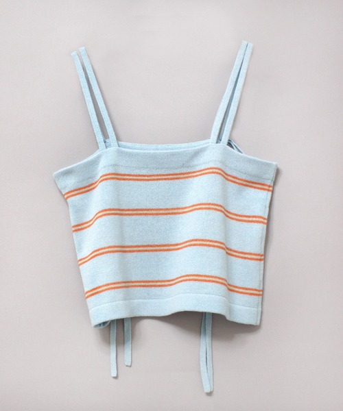 RNA（アールエヌエー）の「K2673 ブークレボーダーキャミ（ニット/セーター・レディース・ライトブルー/ブラック/イエロー・MEDIUM）」の17枚目の写真